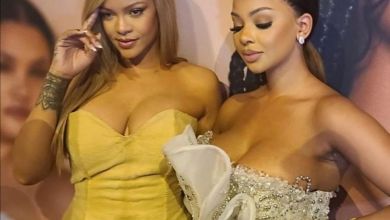 Mihlali Ndamase Shares Spotlight With Rihanna At Exclusive Fenty Beauty Gathering In Usa 1