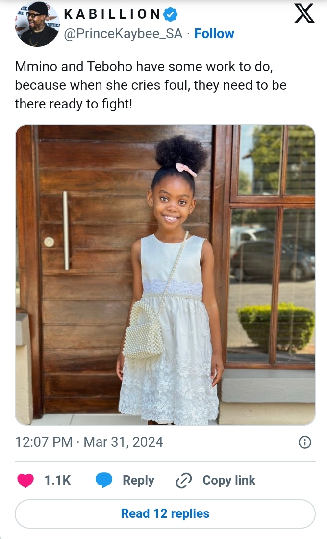 Prince Kaybee Seems To Have A Daughter 2