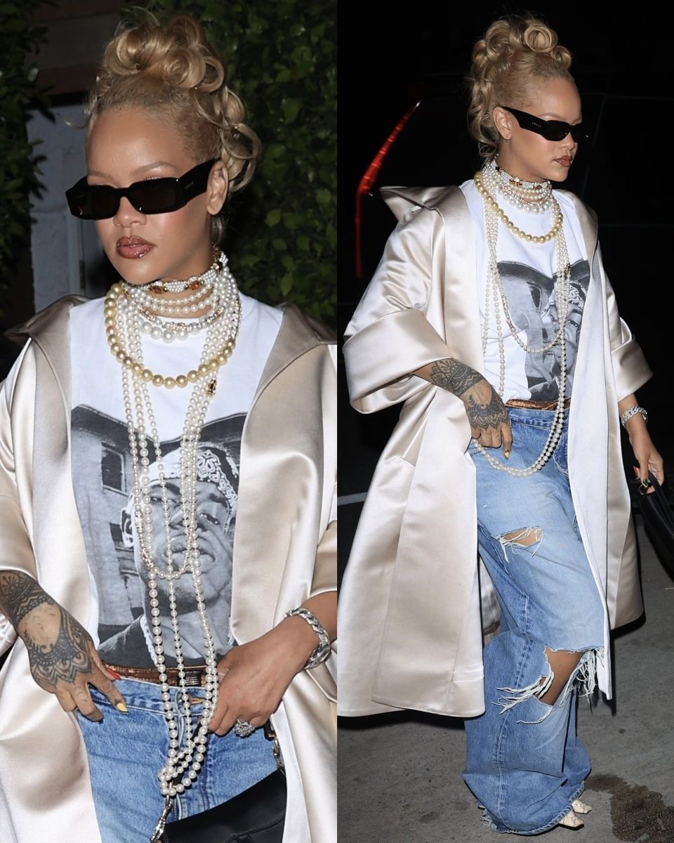 Rihanna Proves She'S More Than Just A Superstar On A Night Out In La 4