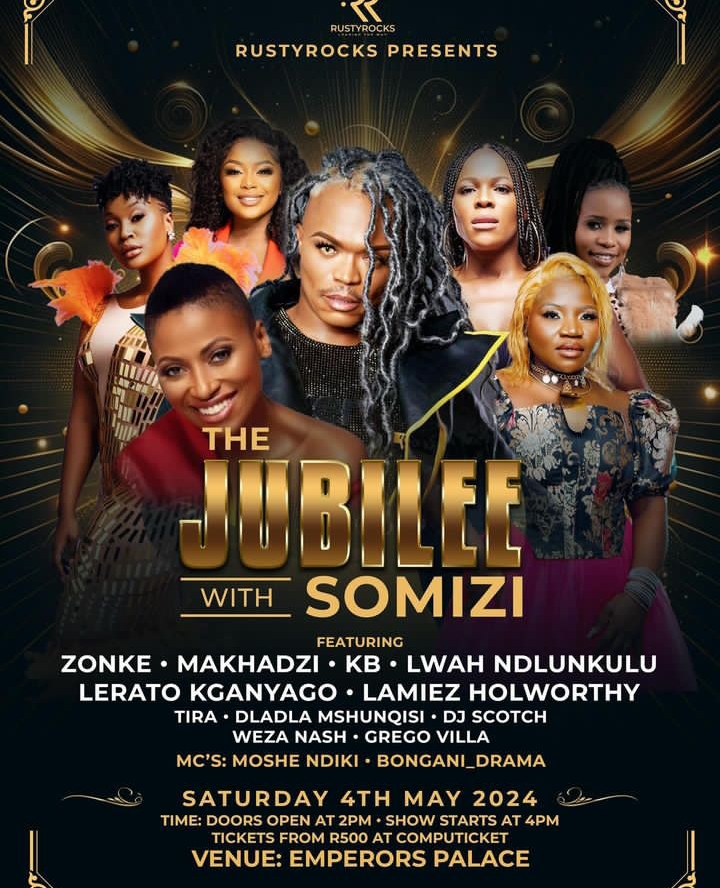 Somizi Mhlongo Hosts Jubilee Concert 2