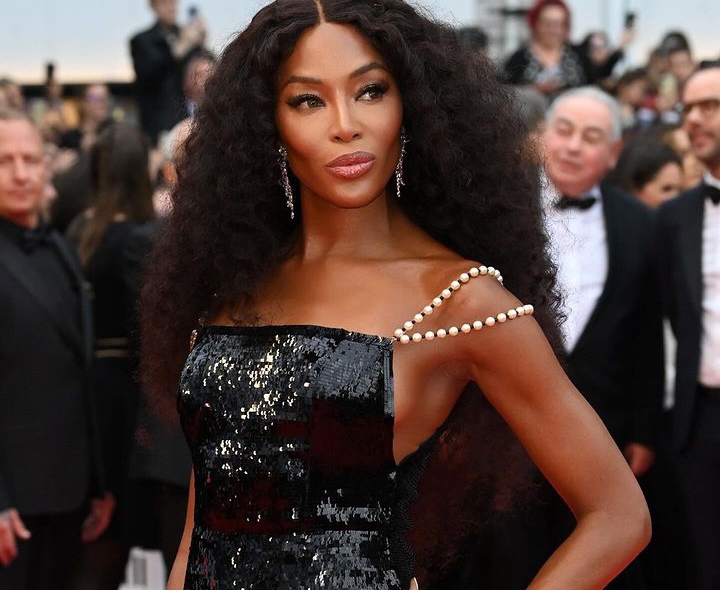 Naomi Campbell Rocks Vintage Chanel Gown In Cannes 11