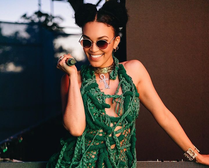 Pearl Thusi Rocks Tyla-Inspired Outfit On Stage 8