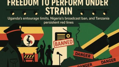 Uganda’s entourage limits, Nigeria’s broadcast ban, and Tanzania’s persistent red lines