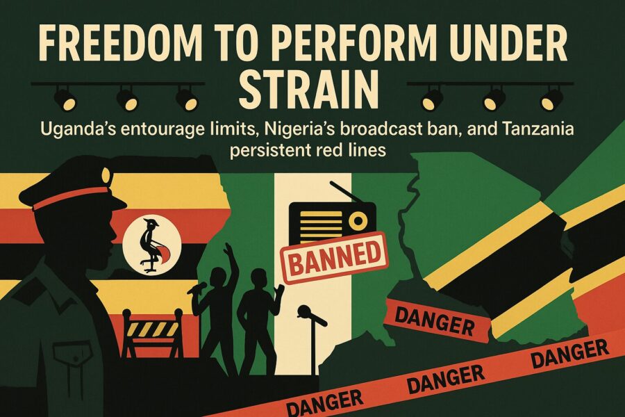 Uganda’s entourage limits, Nigeria’s broadcast ban, and Tanzania’s persistent red lines Uganda’s entourage limits, Nigeria’s broadcast ban, and Tanzania’s persistent red lines