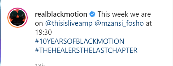 Black Motion To Celebrate &Quot;10 Years Of Black Motion&Quot; On Next Episode Of Liveamp 2