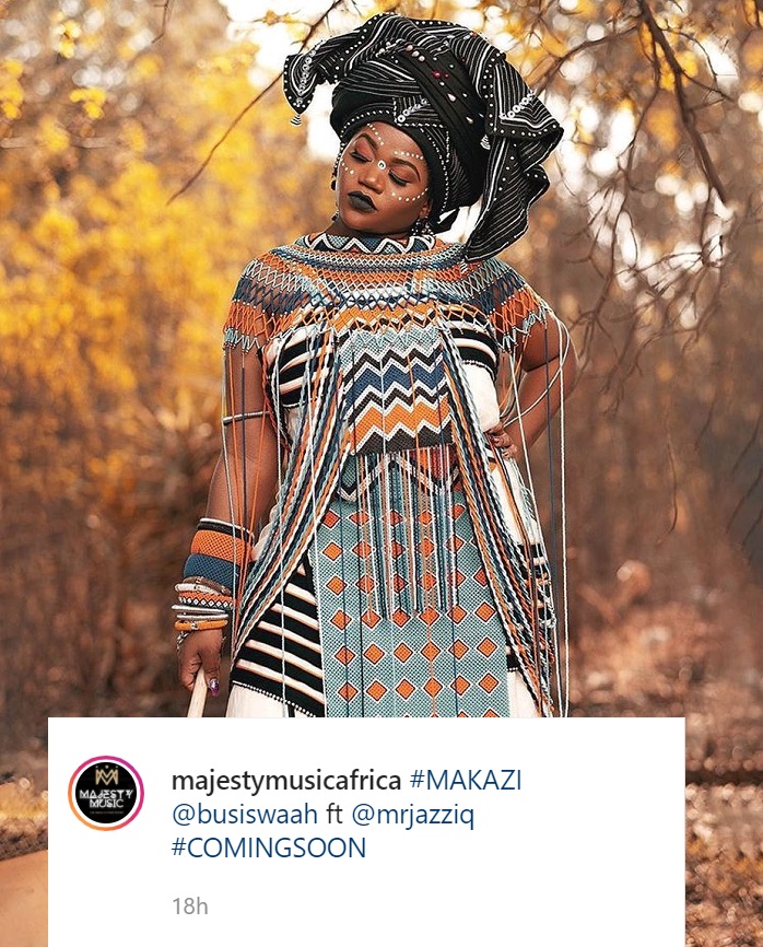 Busiswa Teases New Song Titled &Quot;Makazi&Quot; Featuring Mr Jazziq 2