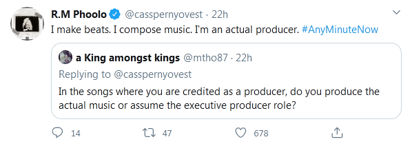 Cassper Nyovest Details #Amn Album Production &Amp; Writing Credits 6