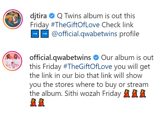 Checkout Q Twins Debut Album, &Quot;The Gift Of Love&Quot; Release Details And Artwork 3