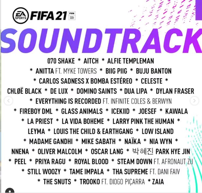 Fireboy Dml, Rema, Burna Boy, Feature On Fifa 21 Official Soundtrack 3