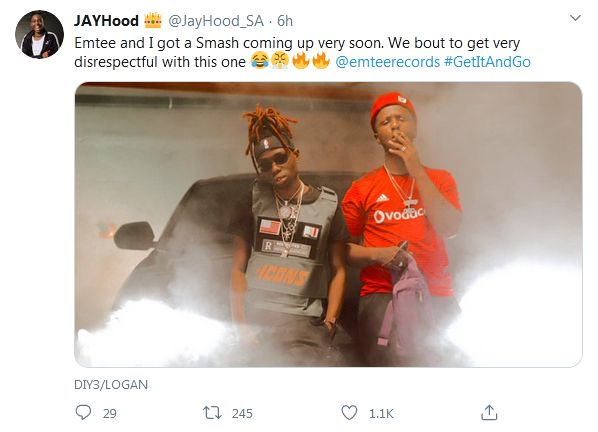 Jayhood &Amp; Emtee Set To Get &Quot;Disrespectful&Quot; With New Song 2