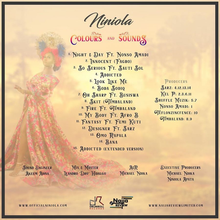 Niniola Shares New Date For 13-Track Album, &Quot;Colours And Sounds&Quot; 3